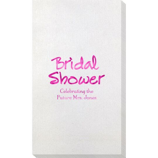 Studio Bridal Shower Bamboo Luxe Guest Towels
